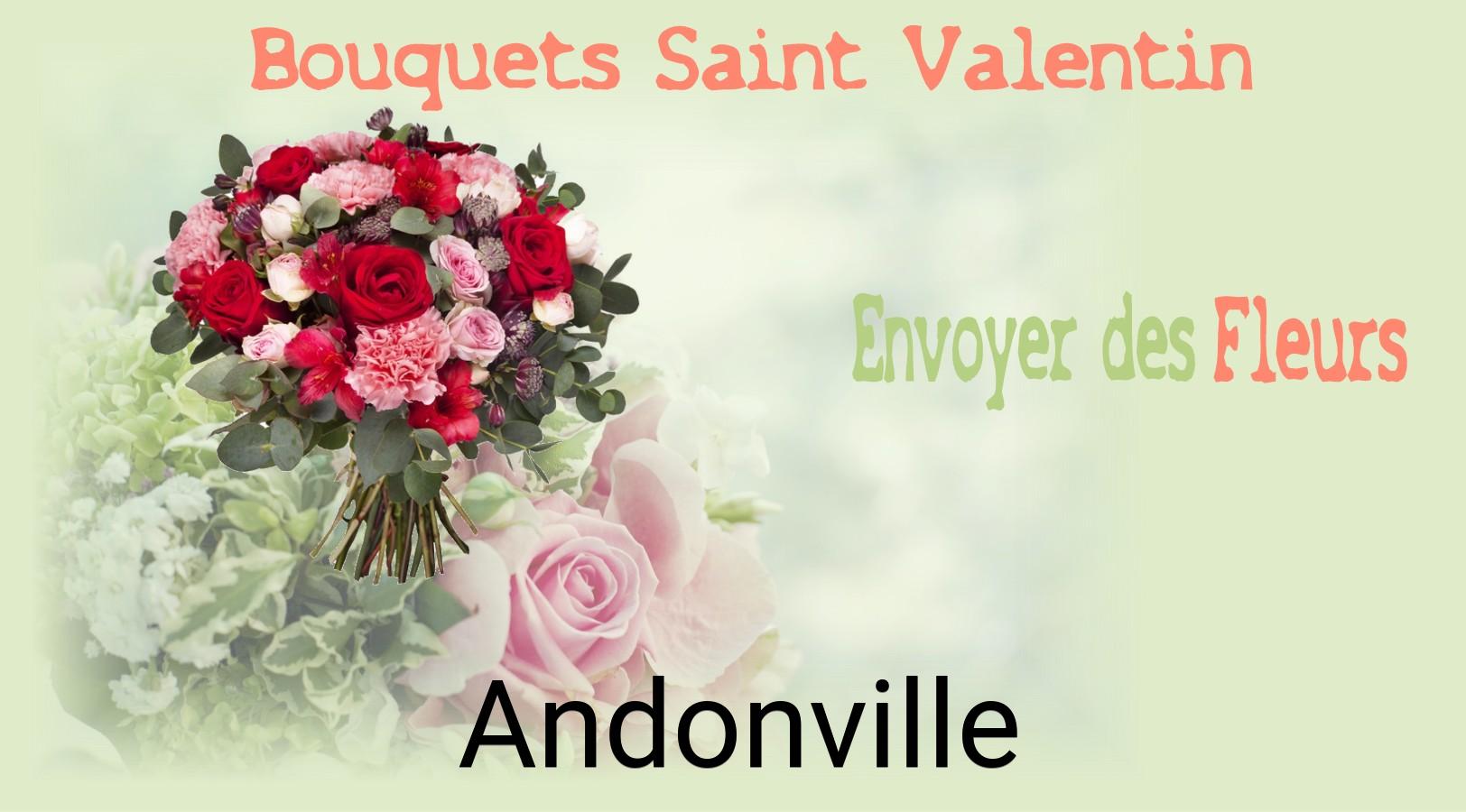 Roses de Saint-Valentin livrées à Andonville